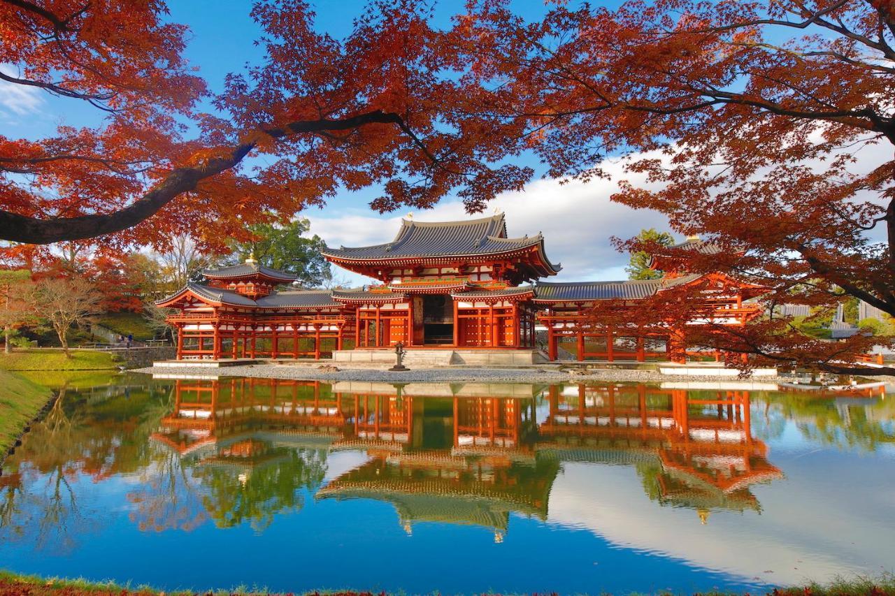 Hanayashiki Ukifune-En Удзи Экстерьер фото